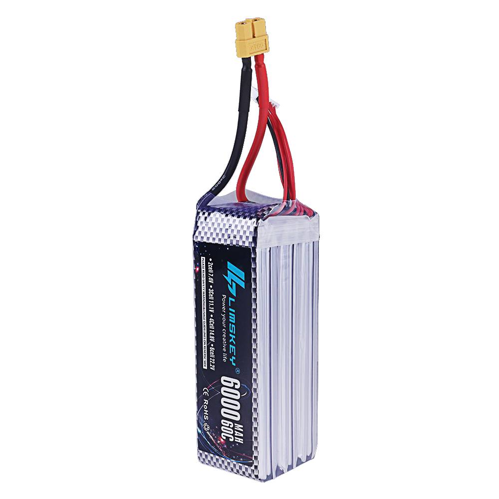 Batterie LiPo 7,4V 11,1V 14,8V - 4S Lipo Battery 14.8V 6000Mah avis et prix