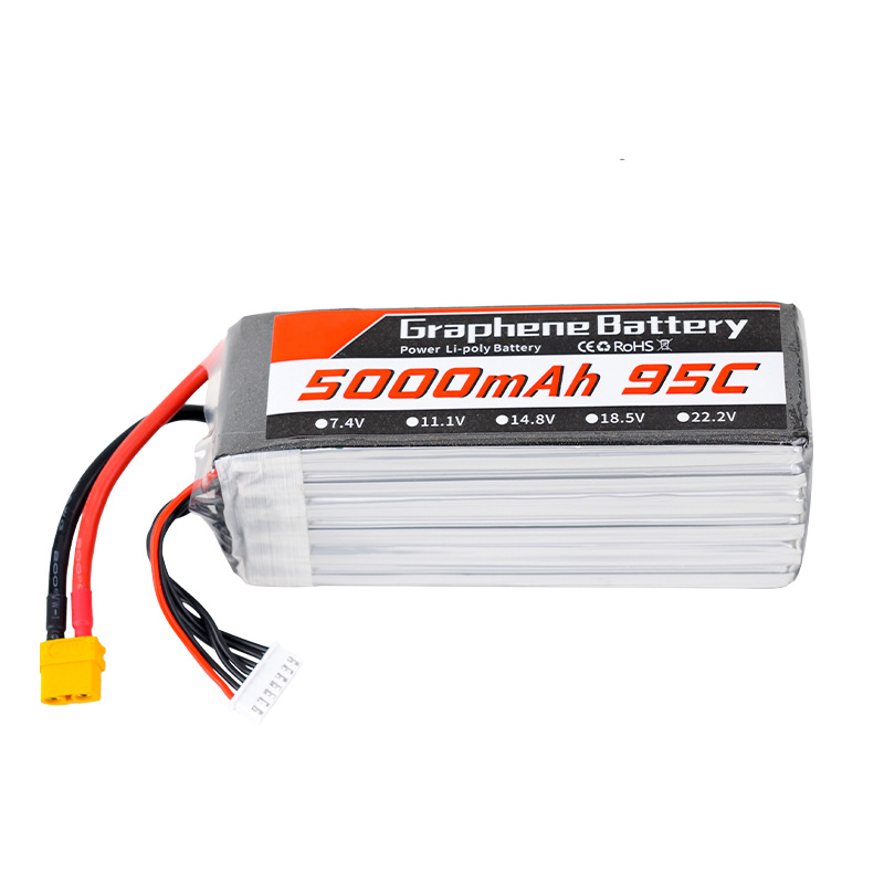 Batterie Lipo 95C 22.2V 6S 500 - 6S Lipo Battery 22.2V 5000Mah avis et prix